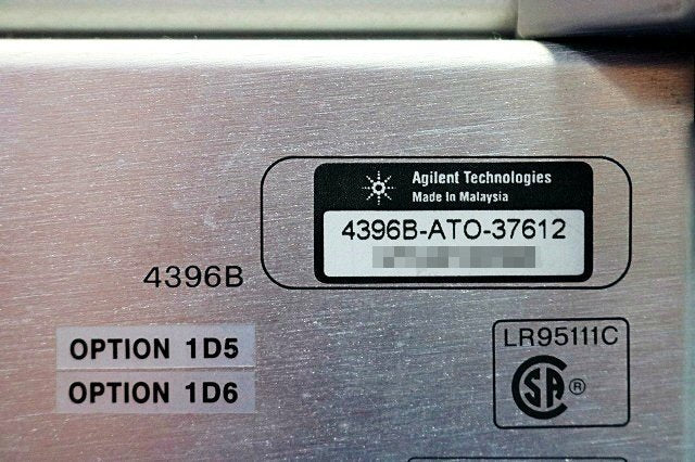 Agilent E4396B RF Network / Spectrum / Impedance Analyzer [g1237471754]