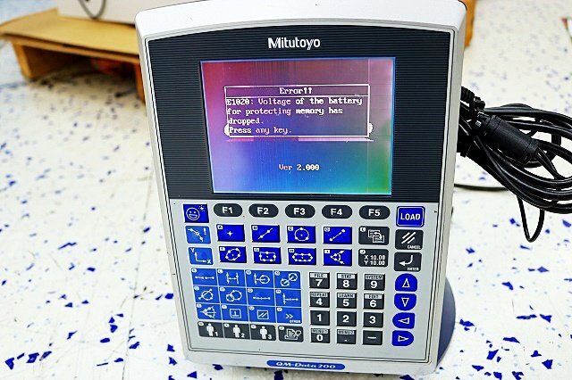 Mitutoyo MF-A2010B Measuring Microscope 2-Axis with QM-Data200 [f1238169492]