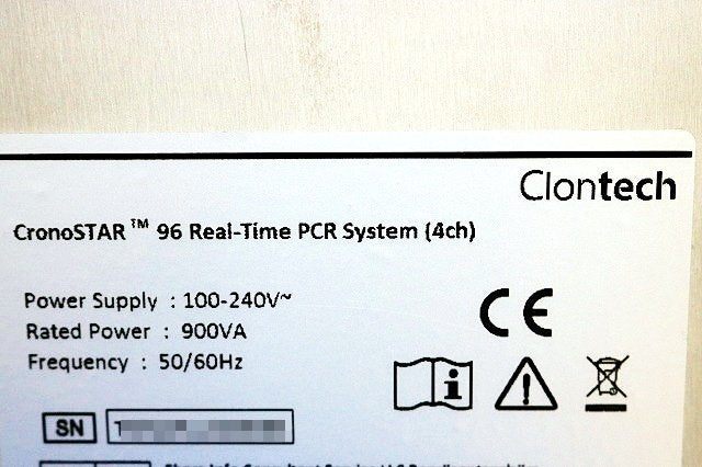 Clontech CronoSTAR 96 Real-Time PCR System 4ch [j1241341385]