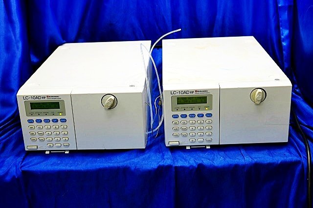Shimadzu LC-10ADvp Liquid Delivery Unit 2 Units Set HPLC [q1241338710]