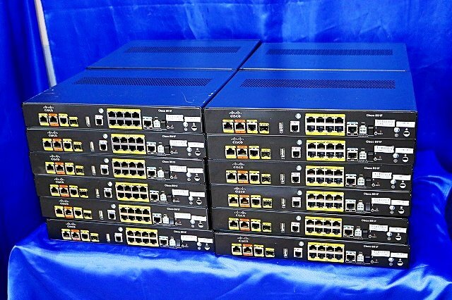 Cisco 891FJ-K9 Router 24 pcs with AC Adapters [b1242158397]