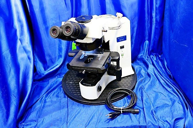 Olympus BX41TF Microscope with 3 Objective Lenses Plan 10x 20x 40x WH10X/22 [q1243313826]