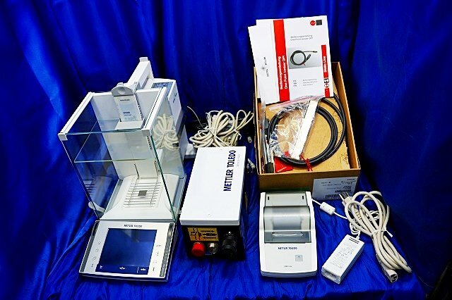 Mettler Toledo XPE205DRV Analytical Balance with Ionizer and RS-P25 Printer Set [s1244221706]