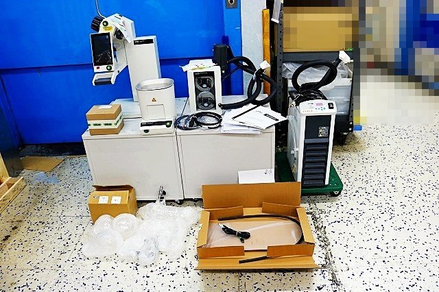 BUCHI R-300 Rotary Evaporator EYELA CCA-1112A Chiller Experimental Research System Set [k1244678388]