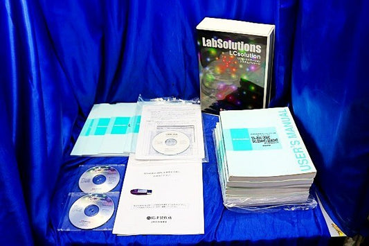 Shimadzu LCsolution Ver.1.21 SP1 Software Package with USB Dongle and Manual [g1246811094]