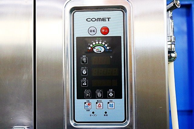 Comet Kato CSW-E101T Steam Convection Oven 10-Stage 200V with Stand [x1249203491]
