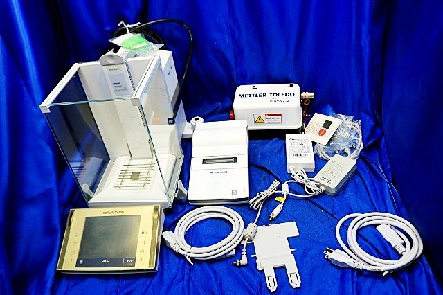 Mettler Toledo XP205DRV Analytical Balance with Touch Panel Printer P-52RUE Ionizer Power Supply Set (as-is) [r1249889054]