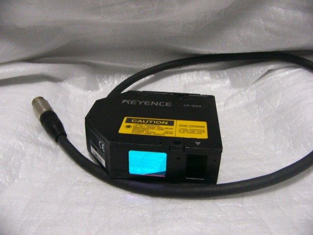 Keyence LK-G32 CCD Laser Displacement Sensor Head 0.05μm with Multiple Units [s660737030]