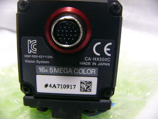 KEYENCE CA-HX500C Color Camera 16x Speed 5 Million Pixel LumiTrax Compatible [g389344849]