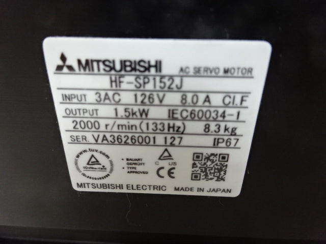 Mitsubishi Electric HF-SP152J Servo Motor [v1045289672]