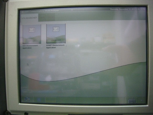 Anritsu CMA5000a UTA Universal Transport Analysis Module SDH SONET [d1048737451]