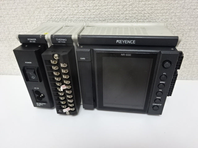 Keyence NR-U60 NR-TH08 NR-600 Data Acquisition System [e1054208413]