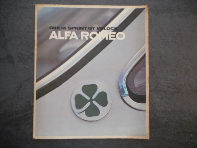 Alfa Romeo Giulia Sprint GT Veloce European Car [o1061361540]