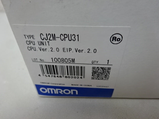 Omron CJ2M-CPU31 CPU Unit [c1064747926]