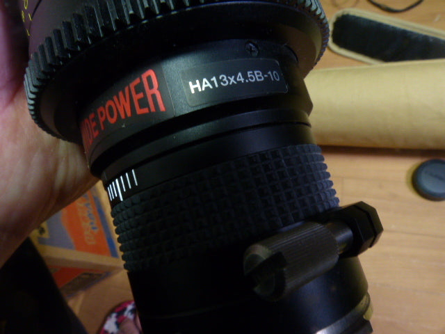 FUJINON HA13×4.5B-10 Super Wide Angle Power B4 Mount with Case [1075332205]