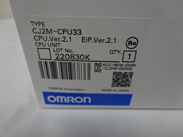 OMRON CJ2M-CPU33 CPU Unit [u1094183436]