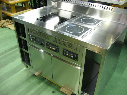 Daihen MTG-3/TIC-D203 IH Cooking Unit 3-Unit Embedded Type [l1106544191]
