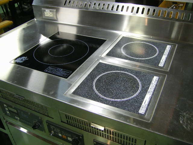 Daihen MTG-3/TIC-D203 IH Cooking Unit 3-Unit Embedded Type [l1106544191]
