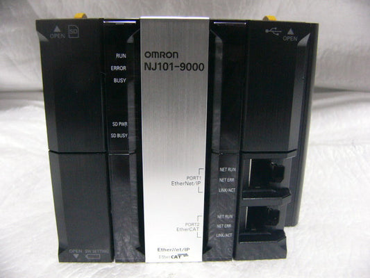OMRON NJ101-9000 PLC CPU Device High Speed High Precision High Reliability 120/270K [r1114969633]