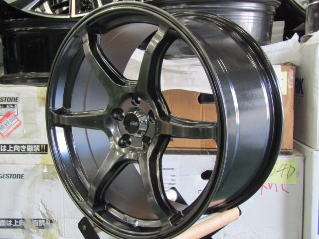 Clear tech Racing ACHT6 Wheels 8.5J +47 100 5H 225/40R18 Toyota 86 Subaru BRZ [u1123662120]