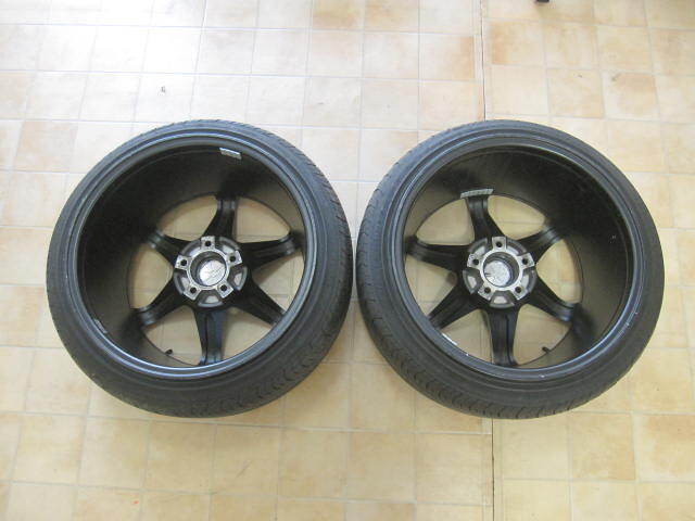 KYOWA Racing TE37 10J+10 Big Caliper Compatible Wheels 18 Inch PCD114.3/5H with Tires [x1135095768]