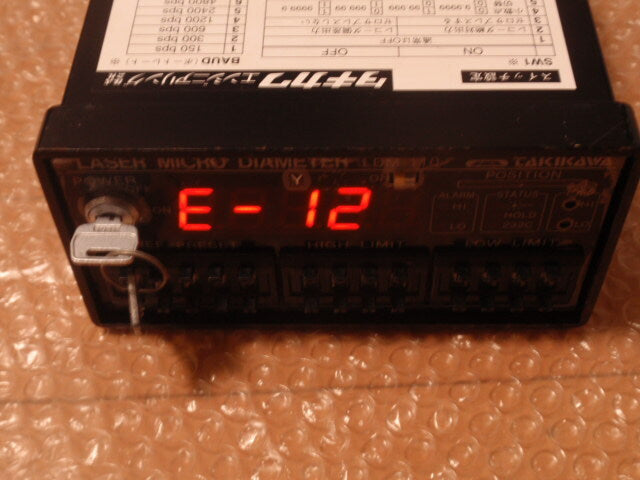 TAKIKAWA-1 LDM-110 Laser Diameter Measuring Instrument [t1140879956]