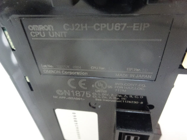 OMRON CJ2H-CPU67-EIP CPU Unit + CJ1W-PA205R Power Supply [k1147963538]