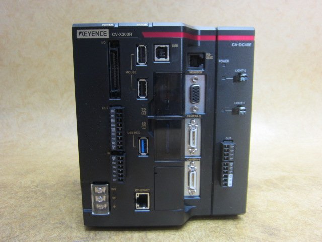 KEYENCE CV-X300R Camera Controller with CA-DC40E Lighting Expansion Unit [l1155401523]