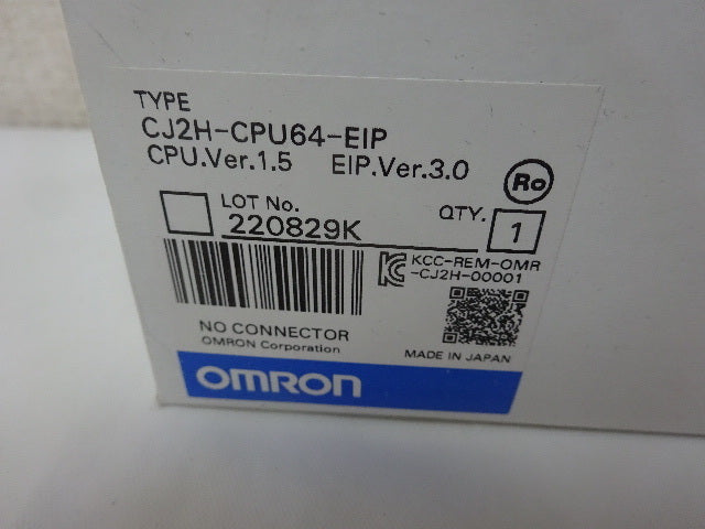 OMRON CJ2H-CPU64-EIP CPU Unit [m1162079978]