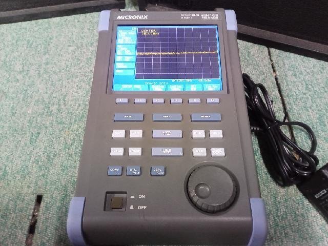 Micronix MSA458 Handheld Spectrum Analyzer 50kHz-8.5GHz [v1164648157]