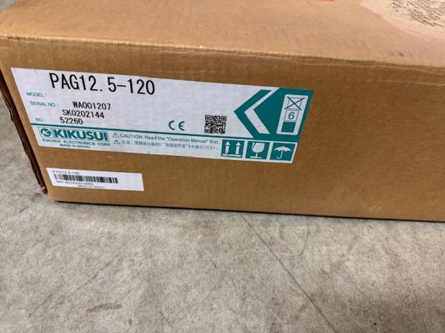 Kikusui PAG12,5-120 Thin Variable Switching Power Supply [e1177319518]
