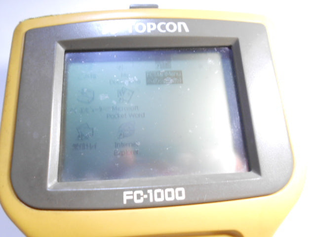 Topcon FC-1000 Data Collector (for parts or not working) [g1177381255]