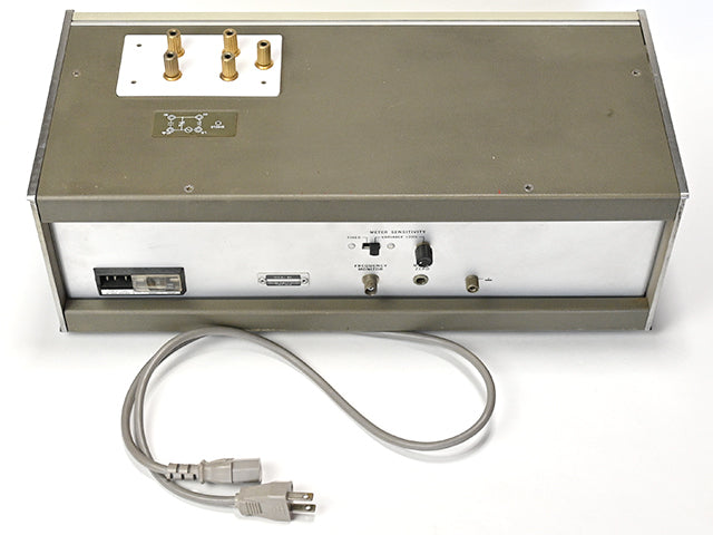 Yokogawa Hewlett-Packard Q-METER 4343B Q Meter Rare 10 Standard Coils Wooden Case [w1180586087]