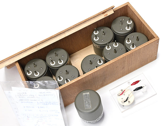 Yokogawa Hewlett Packard Q-METER 4343B Q-Meter Standard Coils 10 Pieces with Wooden Case [w1180586087]