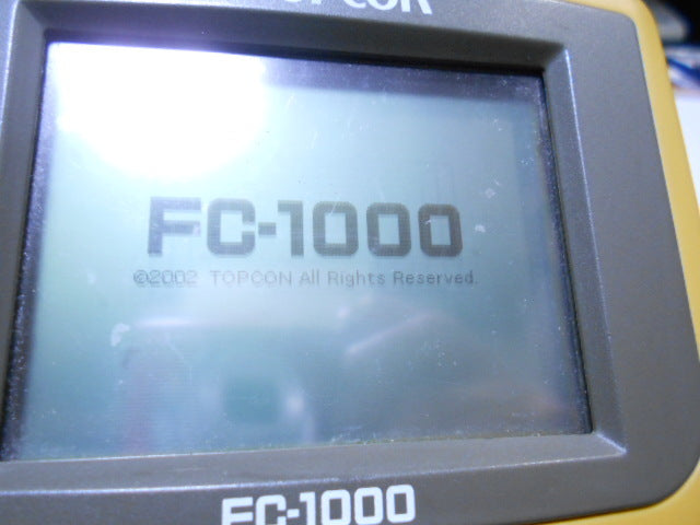 Topcon FC-1000 Data Collector (for parts or not working) [c1181339666]