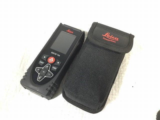 Leica DISTO X4 Laser Rangefinder Kit with Tripod Adapter Case 112998 [h1199202460]