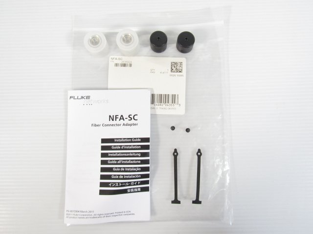 Fluke DSX-PC6AS Patch Cord Test Adapter Category 6A NFA-SC Replacement Adapter for CertiFiberPro [t1204164606]