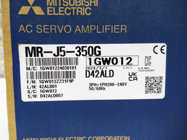Mitsubishi MR-J5-350G Servo Amplifier [c1205754985]