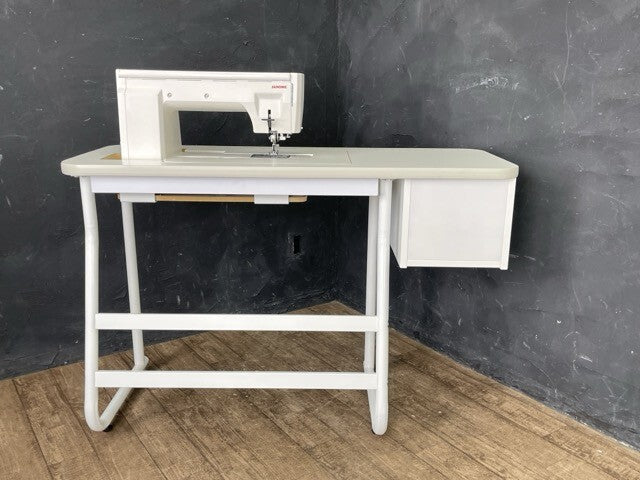 JANOME 858 Cantare TJ-1 Computer Sewing Machine Stand Set White [g1208322347]