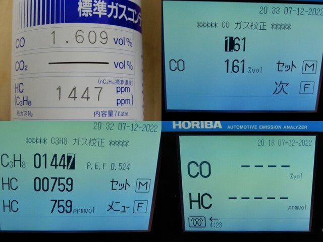 HORIBA MEXA-324J Automotive Exhaust Gas Tester [e1211576720]