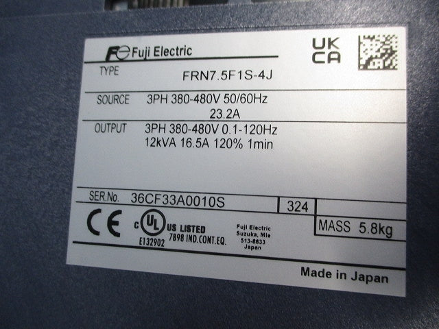 Inverter FRN7.5F1S-4J [p1212041502]