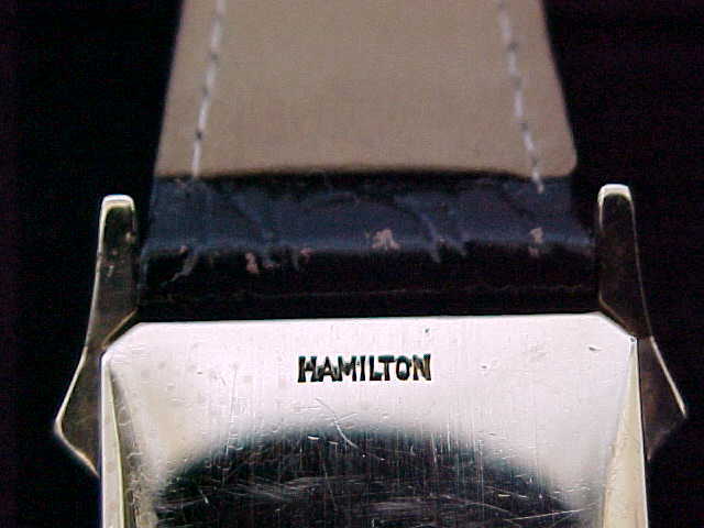 Hamilton 1954 Morton Watch Grasshopper Lugs Signed Case Box Set [s1212237516]