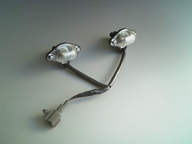 Nissan R33 Skyline GT-R License Lamp Set BCNR33 GTR Nismo RB26 Autech [e1212995026]