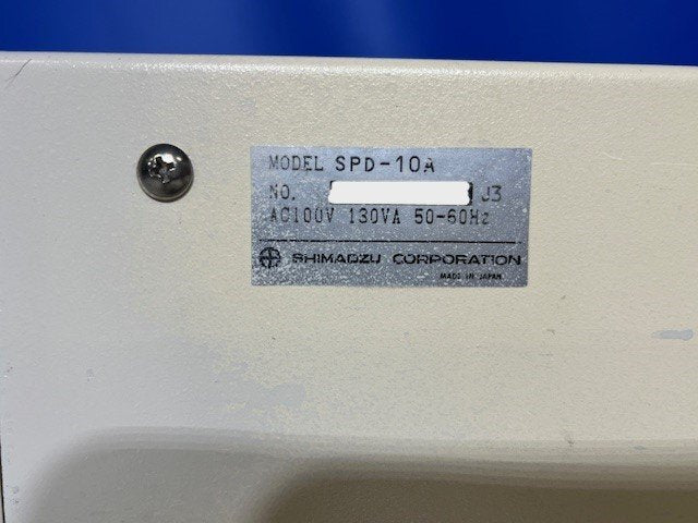 Shimadzu SPD-10A Liquid Chromatograph UV Detector [p1213736389]