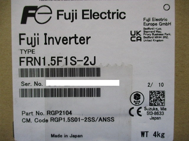 Inverter FRN0.75F1S-4J Three-Phase 400V [d1213692195]
