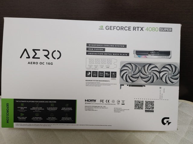 GIGABYTE GeForce RTX 4080 SUPER AERO OC 16G Graphics Card [q1213950258]
