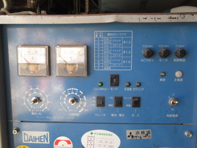 DAIHEN CPXDG-500 CO2/MAG Power Supply 200V 50/60Hz CML-2301 Wire Feeder [c1214435086]