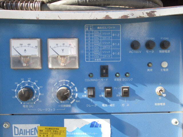 DAIHEN CPXDG-500 S-1 CO2/MAG Gouging DC Power Supply 3-Phase 200V 50/60Hz [h1214709510]