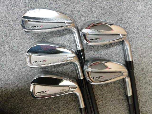 PROTO CONCEPT C05TP Forged Iron Set #7-PW GW 5 Piece Fujikura TRAVIL 85 S [f1215783108]
