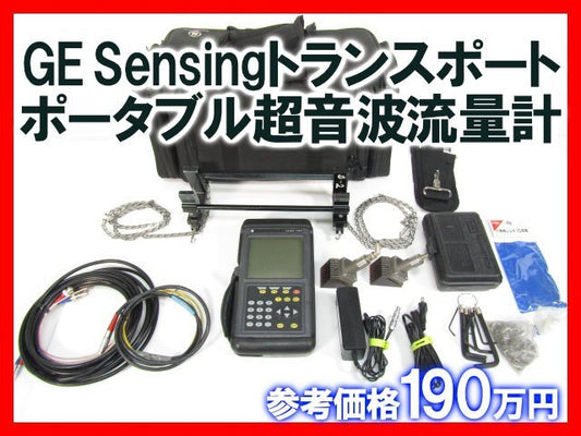 GE Sensing PT878 Portable Ultrasonic Flowmeter [o1216049028]